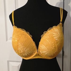 La SENZA Vibrant Yellow Lace Bra